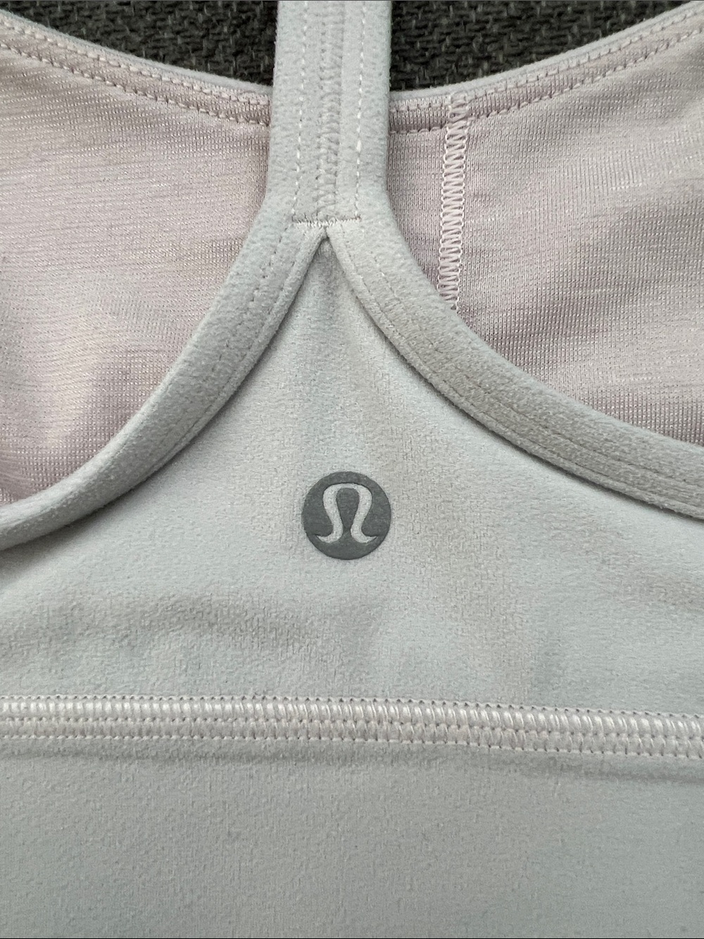 lululemon athletica White Strappy Light Support Sports Bra - Picture 3 of 5